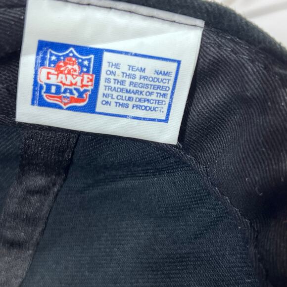 Vintage Miami Dolphins Dan Marino NFL Game Day Snapback Hat Cap Black 1990s - Picture 10 of 10